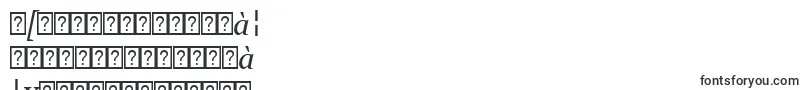 Police ConstantiaItalic – polices bengali